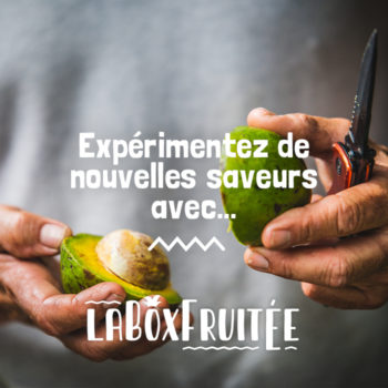 Un homme ouvre un avocat